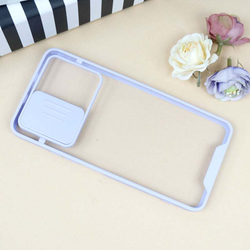 قاب PC شفاف محافظ لنزدار کشویی Xiaomi Poco F3
