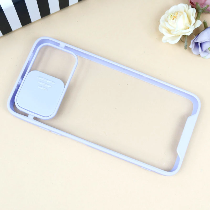 قاب PC شفاف محافظ لنزدار کشویی Xiaomi Poco M3