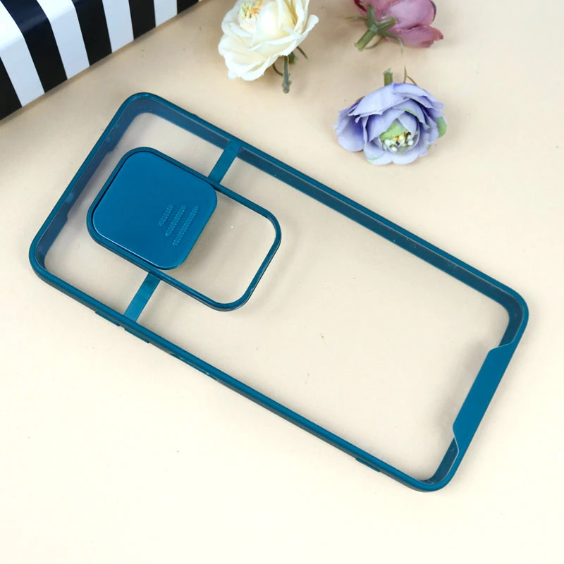 قاب PC شفاف محافظ لنزدار کشویی Xiaomi Poco X3