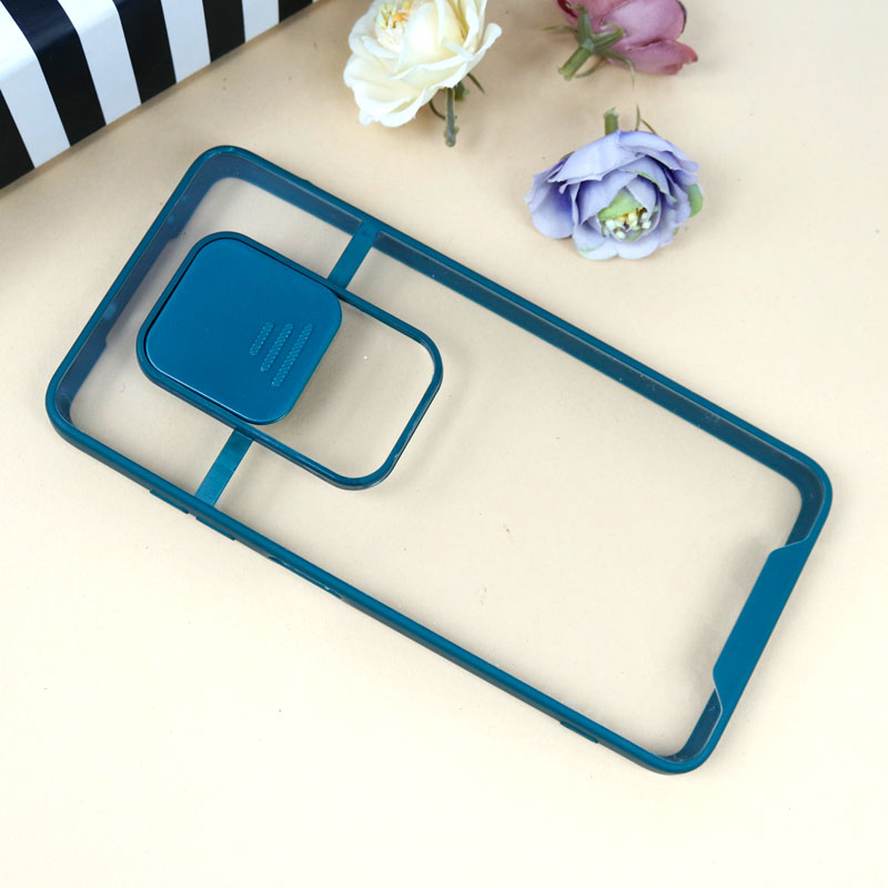 قاب PC شفاف محافظ لنزدار کشویی Xiaomi Poco X3