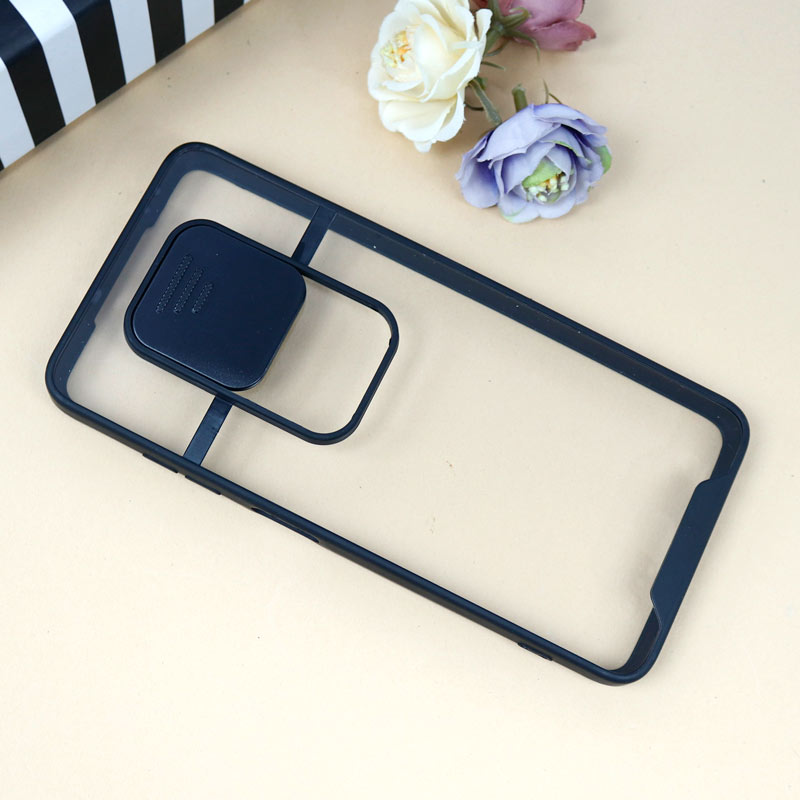 قاب PC شفاف محافظ لنزدار کشویی Xiaomi Poco X3
