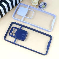 قاب PC شفاف محافظ لنزدار کشویی Xiaomi Poco X3