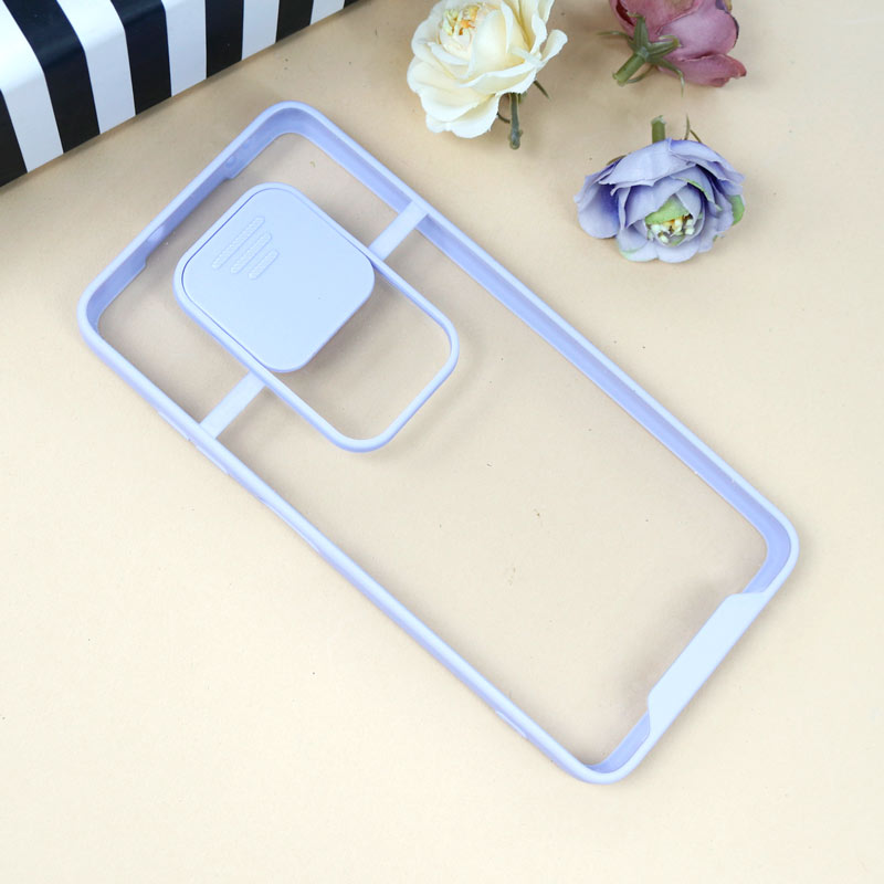 قاب PC شفاف محافظ لنزدار کشویی Xiaomi Poco X3