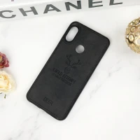 قاب چرمی طرح گوزن Xiaomi Redmi 6 Pro مشکی