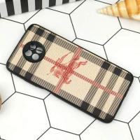 قاب محافظ لنزدار چرمی BURBERRY شیائومی Redmi Note 9T