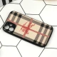 قاب محافظ لنزدار چرمی BURBERRY آیفون iPhone 12 Mini