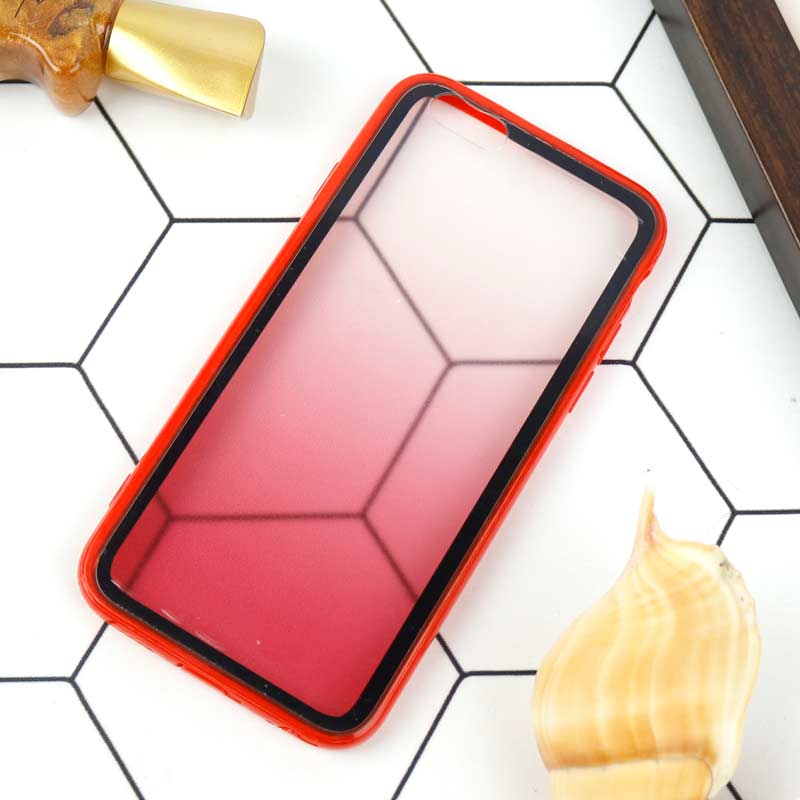 قاب پشت مات دو رنگ iPhone 6/6s قرمز