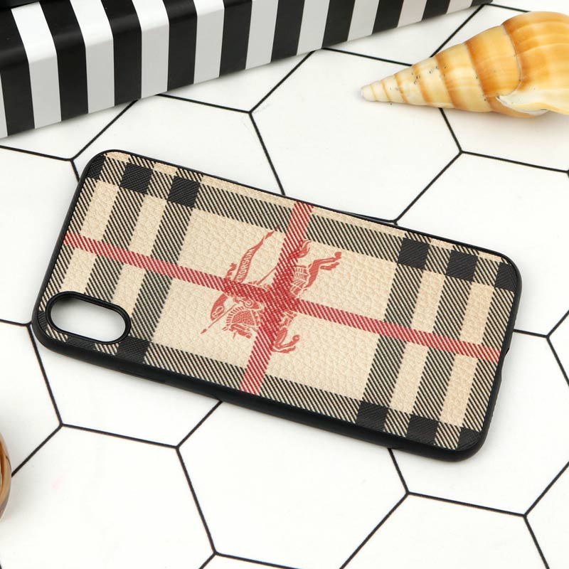 قاب چرمی BURBERRY آیفون iPhone XS Max