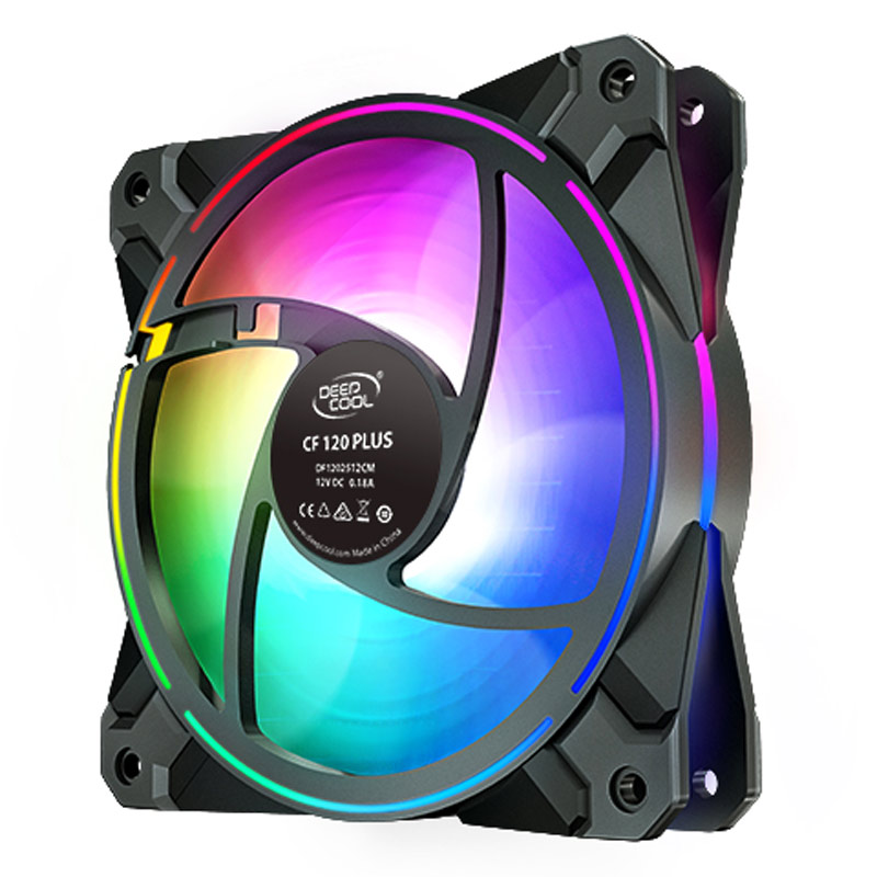 فن کیس دیپ کول 12*12 DeepCool CF120 PLUS بسته 3 عددی