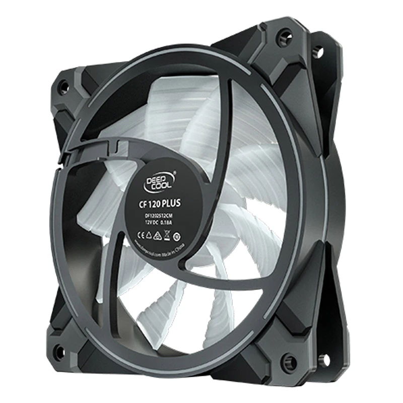 فن کیس دیپ کول 12*12 DeepCool CF120 PLUS بسته 3 عددی