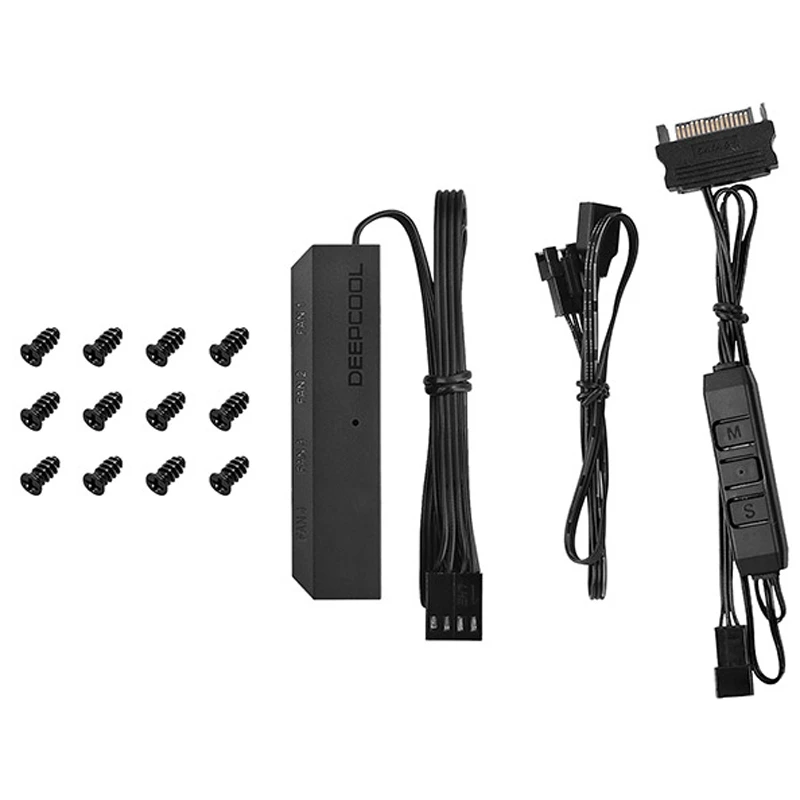 فن کیس دیپ کول 12*12 DeepCool RF 120 FS بسته 3 عددی