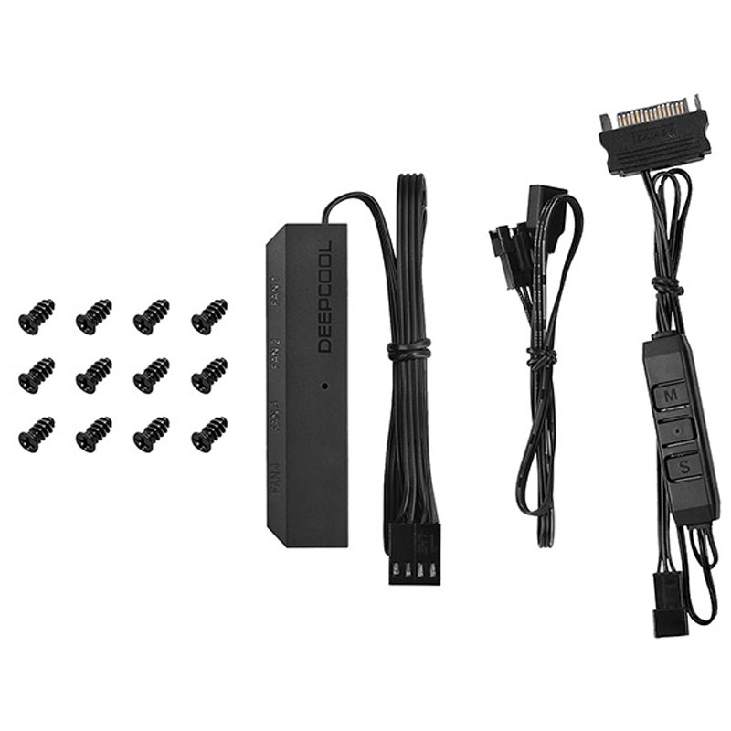 فن کیس دیپ کول 12*12 DeepCool RF 120 FS بسته 3 عددی