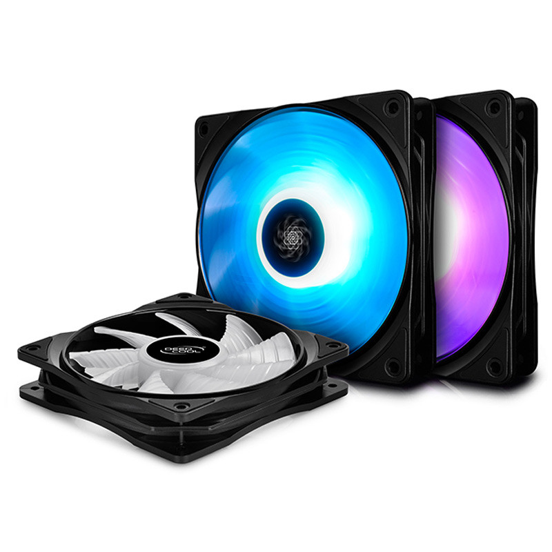 فن کیس دیپ کول 12*12 DeepCool RF 120 FS بسته 3 عددی