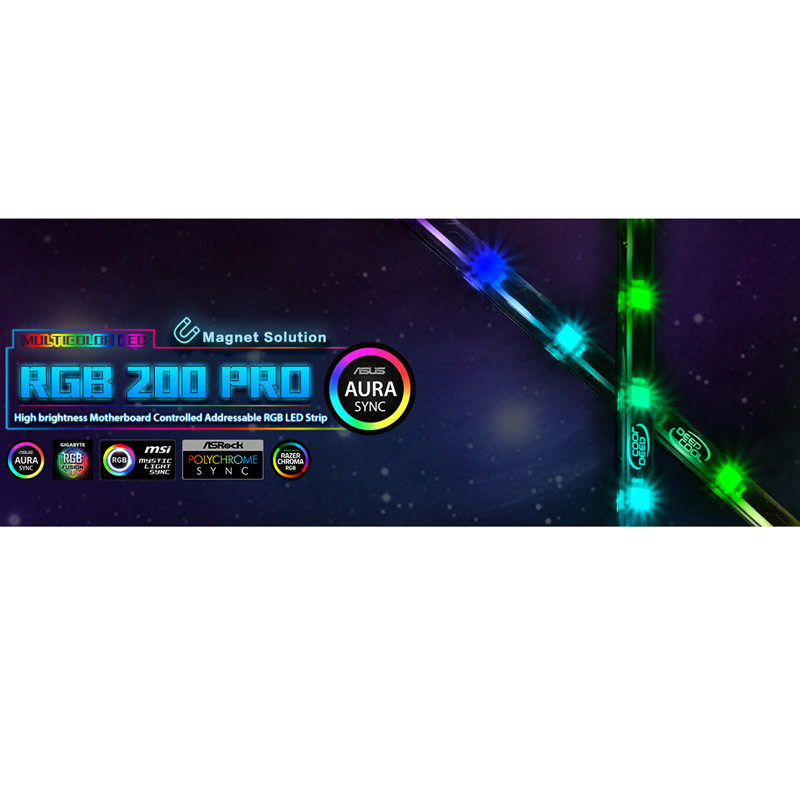 نوار LED دیپ کول DeepCool RGB 200 Pro بسته 2 عددی