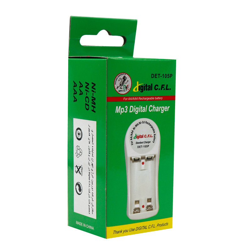 شارژر باتری دیجیتال سی.اف.ال مدل DET-105P