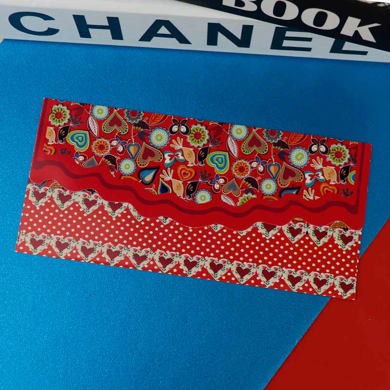 پاکت پول طرح دار 90x190mm