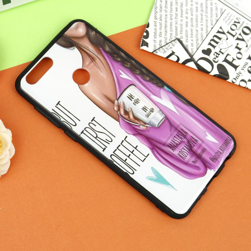 قاب فانتزی برجسته دخترانه کد 27 هواوی Honor 7X سری 2