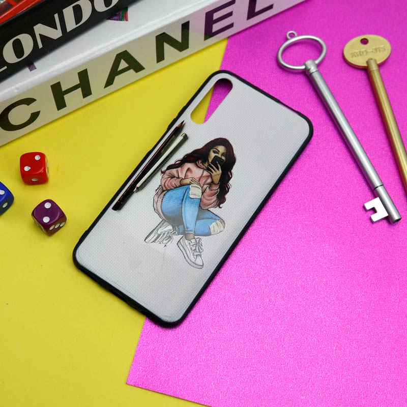 قاب فانتزی برجسته دخترانه هواوی Honor 9X سری 1