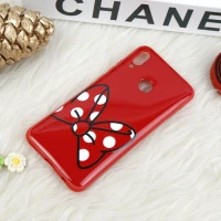 قاب فانتزی برجسته قرمز هواوی P Smart 2019 کد2