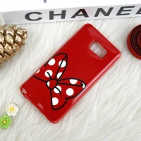 قاب فانتزی برجسته قرمز سامسونگ Note 5 کد2