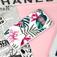 قاب فانتزی سفید طرح گل Samsung Galaxy S6