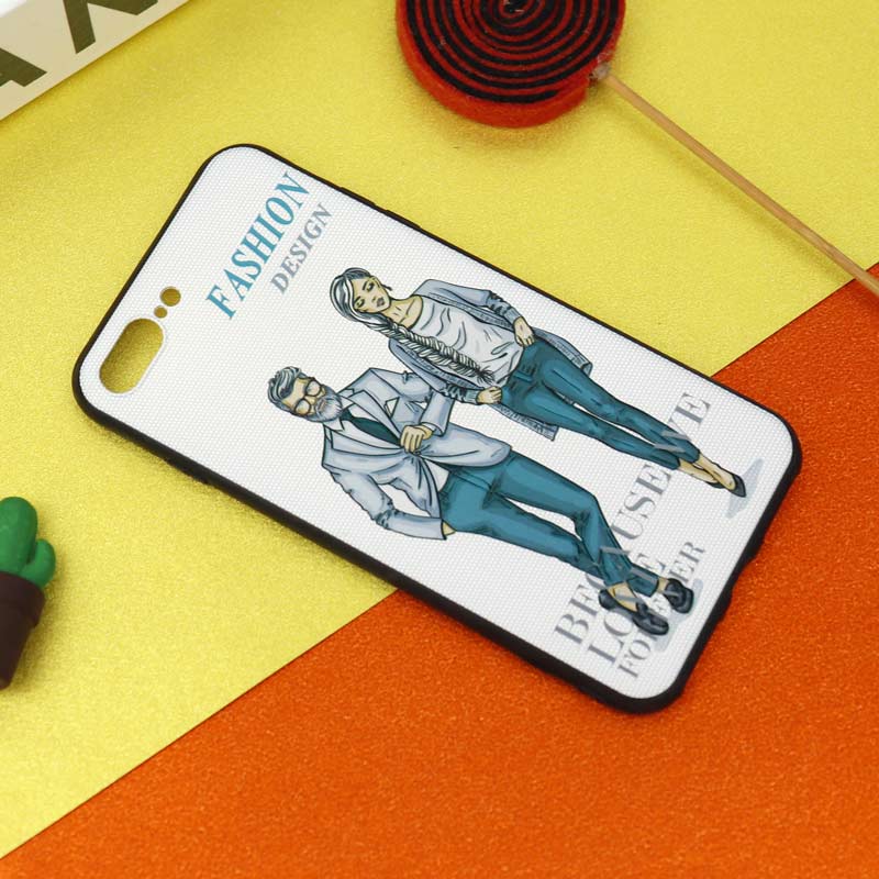 قاب فانتزی برجسته دخترانه iPhone 7 Plus / 8 Plus سری 1