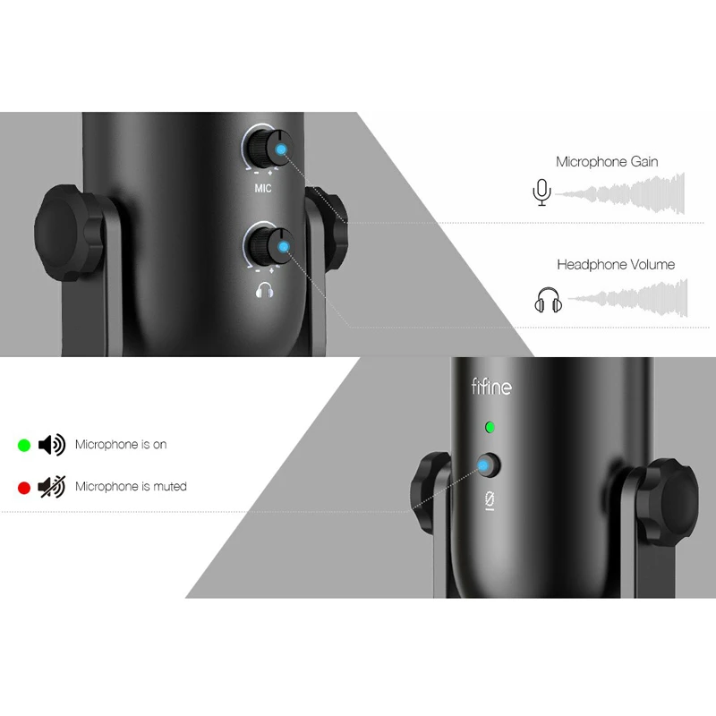میکروفون کندانسور Fifine K678
