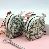 کیف هندزفری کوله ای طرح دلار