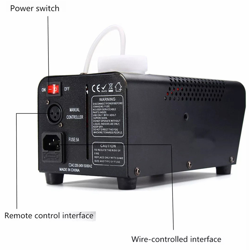 دستگاه مه ساز Fog Machine + ریموت کنترل و مایع مخصوص