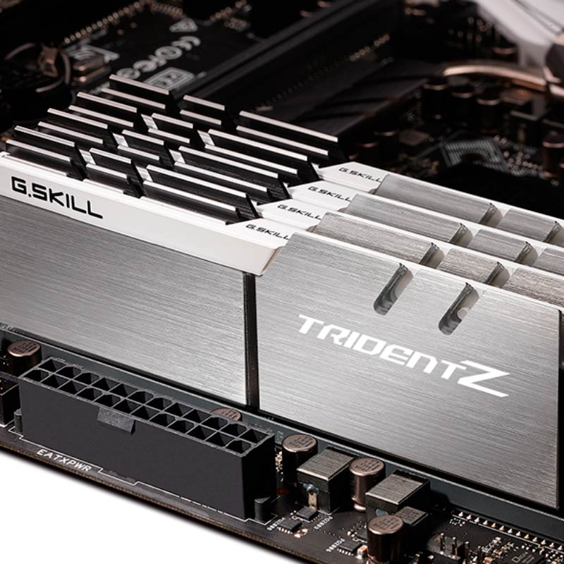رم کامپیوتر G.SKILL Trident Z Royal Silver DDR4 32GB 4000MHz CL19 Dual