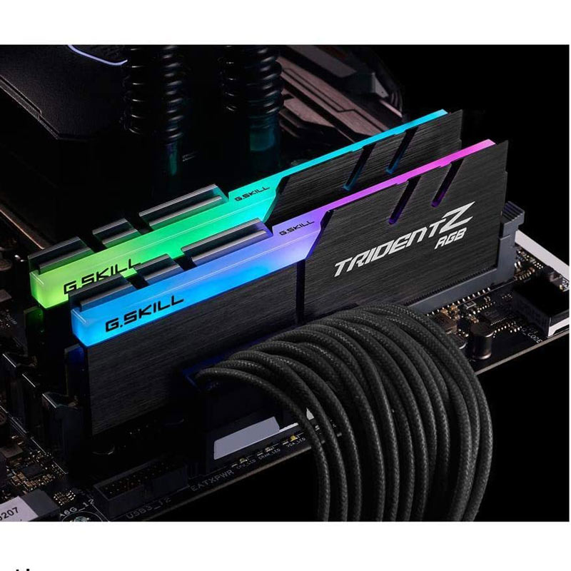 رم کامپیوتر G.Skill TridentZ RGB DDR4 64GB 3600MHz CL18 Dual