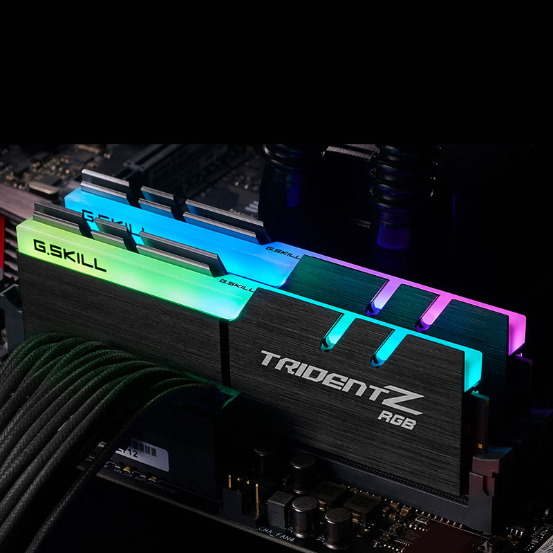 رم کامپیوتر G.Skill TridentZ RGB DDR4 16GB 3600MHz CL18 Dual