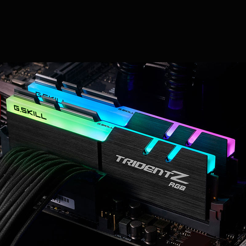رم کامپیوتر G.Skill TridentZ RGB DDR4 32GB 3466MHz CL16 Dual