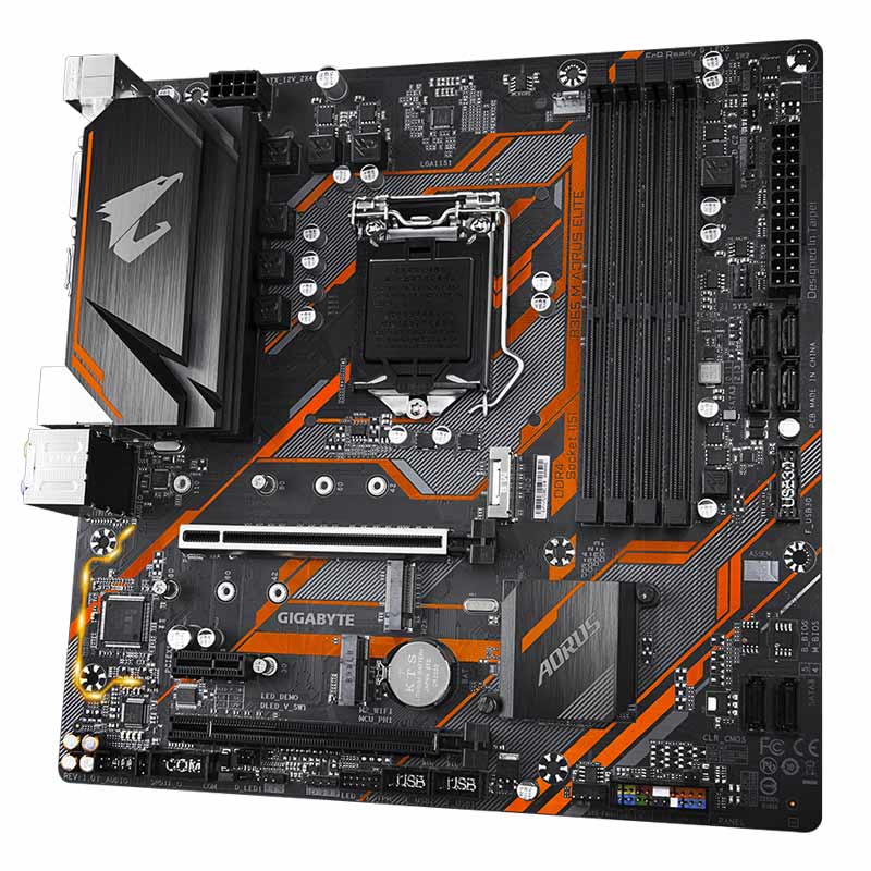 مادربرد گیگابایت B365 M AORUS Elite DDR4