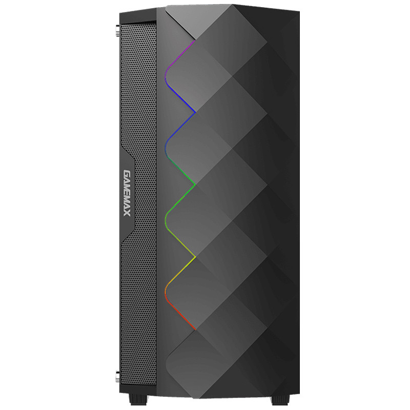 کیس کامپیوتر گیم مکس GameMax Black Diamond ARGB
