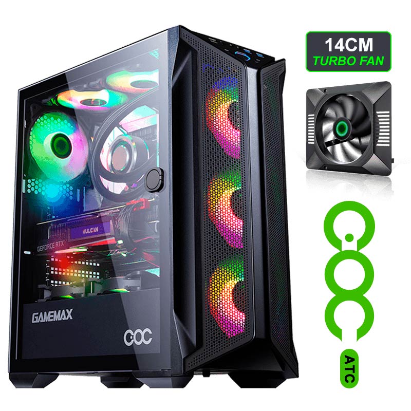 کیس کامپیوتر گیم مکس GameMax Brufen C1