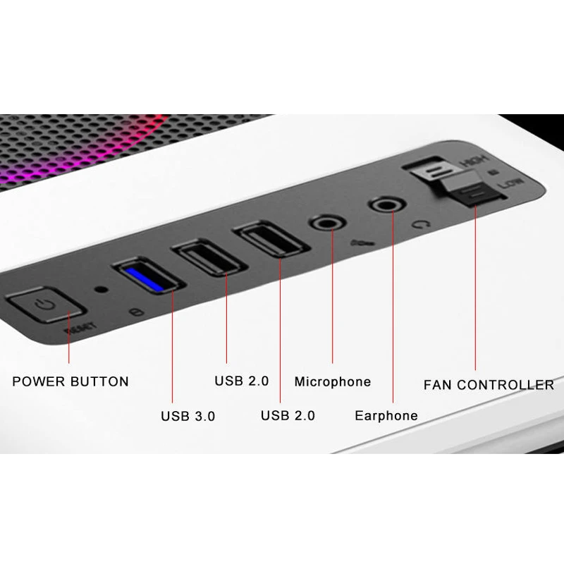 کیس کامپیوتر گیم مکس GameMax Optical G510