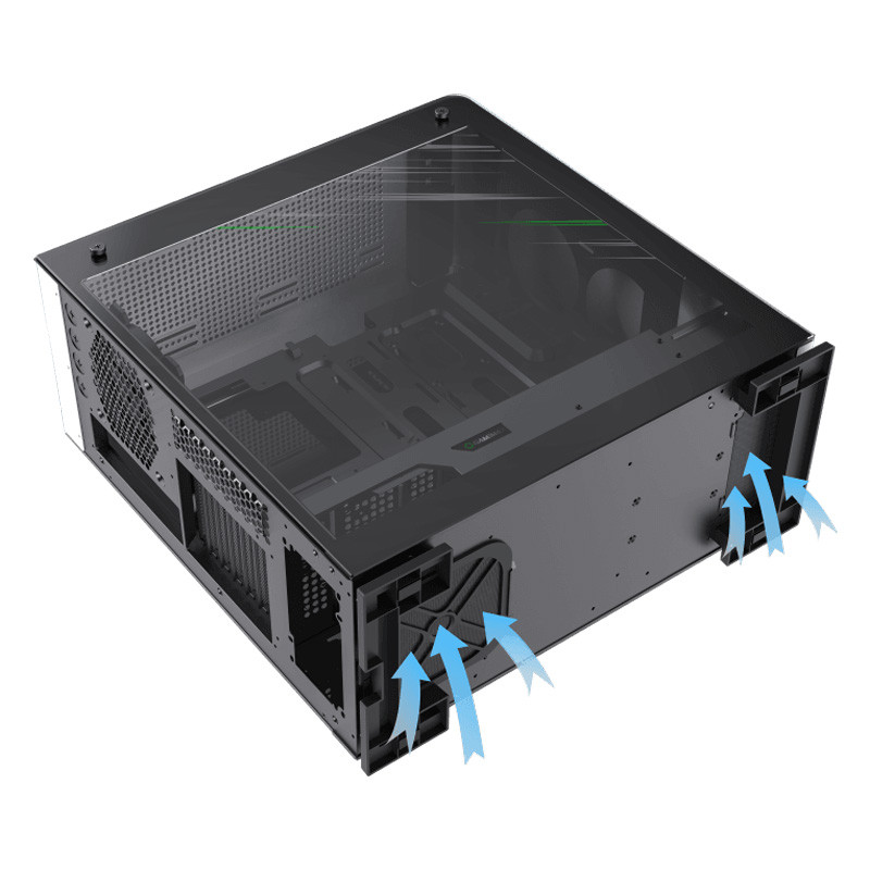 کیس کامپیوتر گیم مکس GameMax Vega Pro Grey