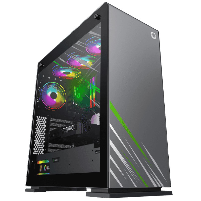 کیس کامپیوتر گیم مکس GameMax Vega Pro Grey
