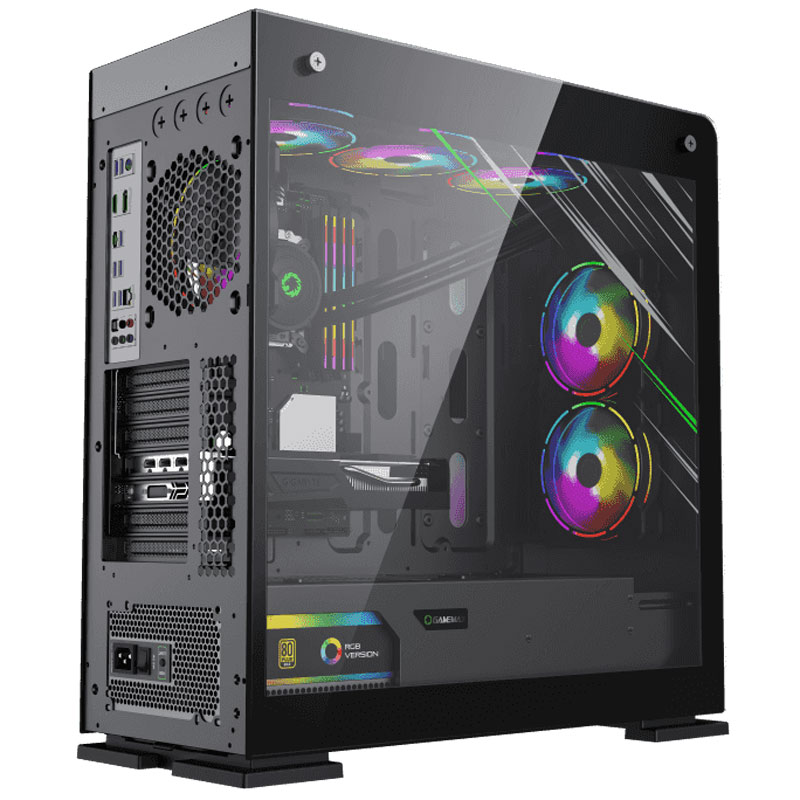 کیس کامپیوتر گیم مکس GameMax Vega Pro Grey
