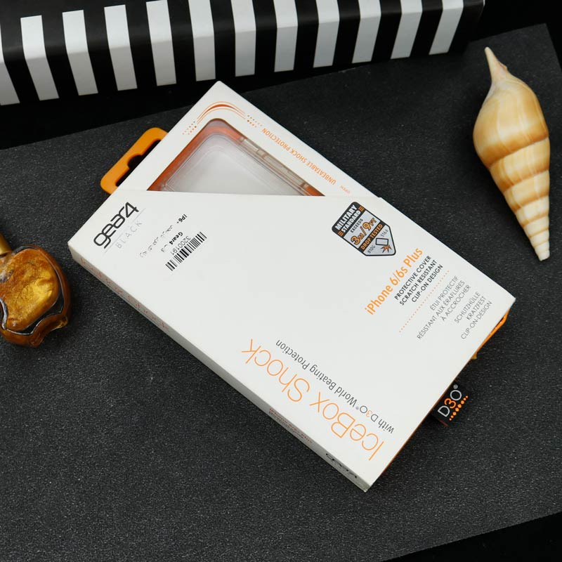 قاب Gear4 ژله ای دور نارنجی iPhone 6 Plus / 6s Plus