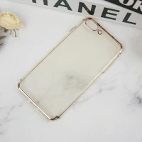 قاب ژله ای دور رنگی iPhone 7 Plus / 8 Plus رزگلد