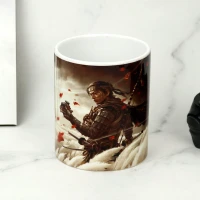 ماگ سرامیکی Ghost of Tsushima