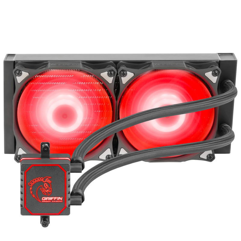 فن خنک کننده CPU گرین Green Glacier 240 ARGB