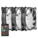 فن کیس گرین Huracan Fan GFK120M-Argb بسته 3 عددی