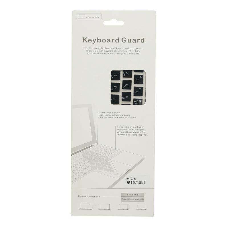 کاور کیبورد ژله ای لپ تاپ HP 15-BF