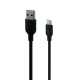 شارژر فندکی فست شارژ Hiska CC-301Q QC3 3A + کابل Type-C