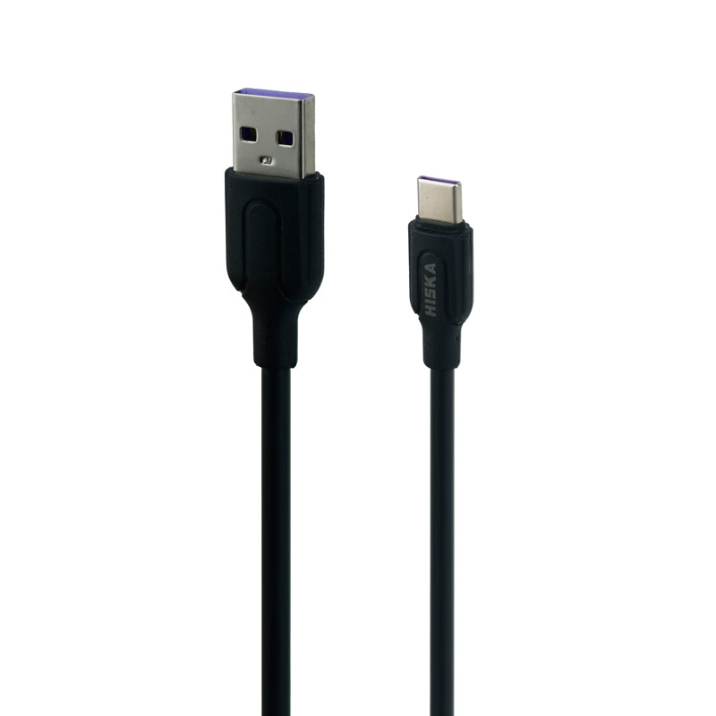 شارژر فندکی فست شارژ Hiska CC-301Q QC3 PD 3A + کابل Type-C