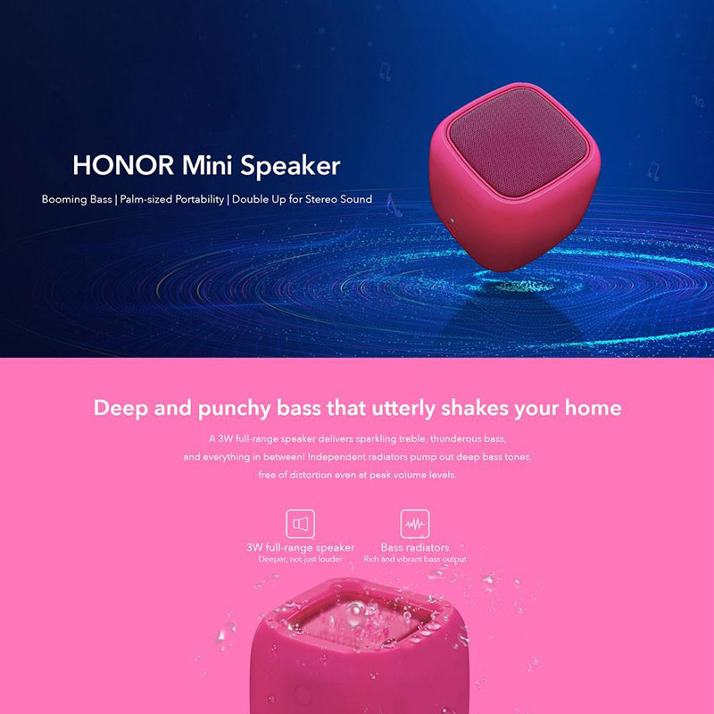 اسپیکر بلوتوثی Honor Mini AM510