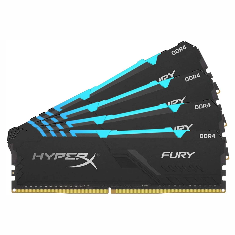 رم کامپیوتر HyperX FURY DDR4 32GB 3466MHz CL16 Quad